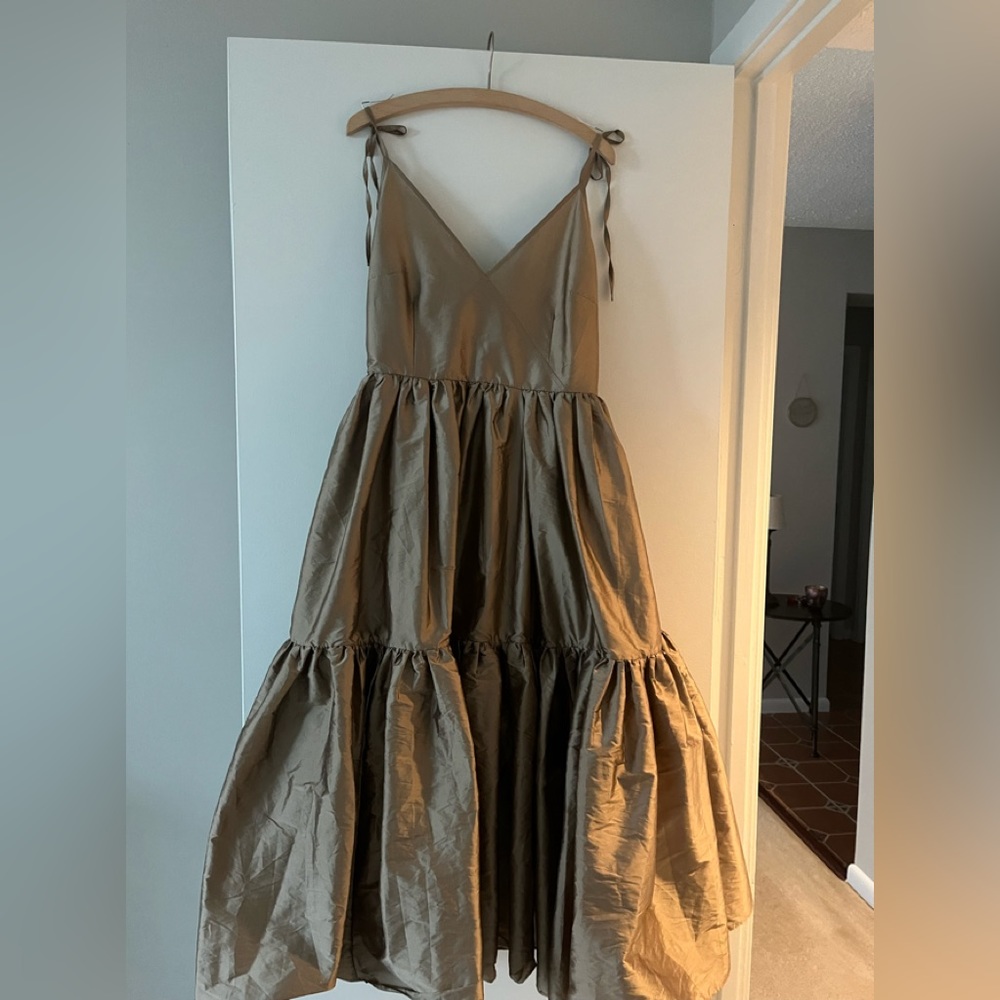 New taffeta dress